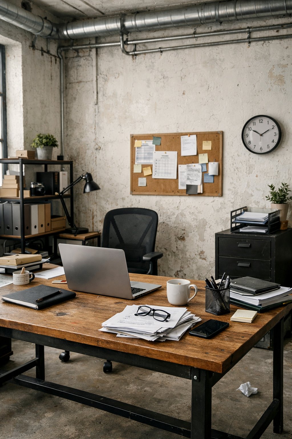 Industrial Office Paint Color 7 Weathered White