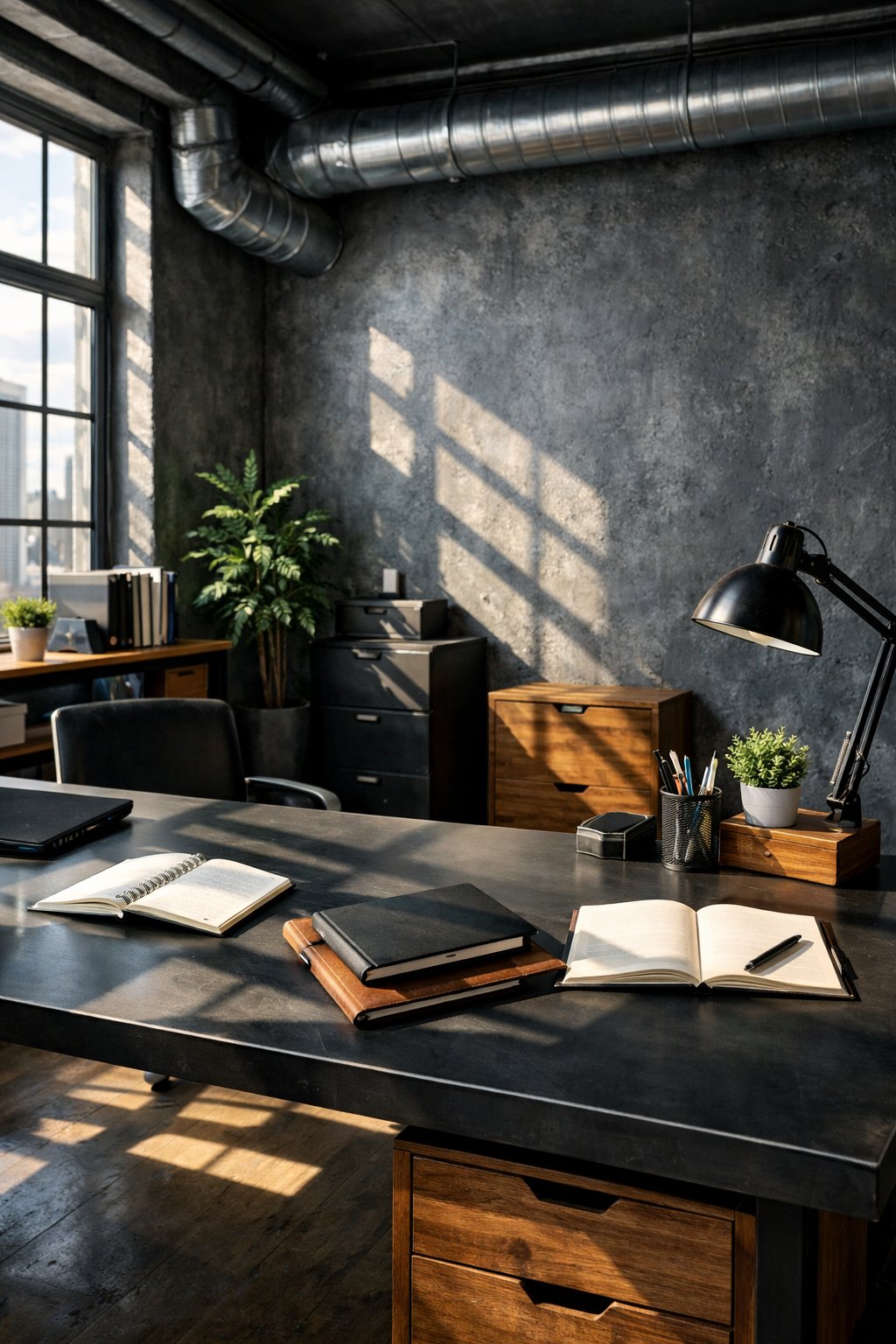 Industrial Office Paint Color 8 Iron Gray