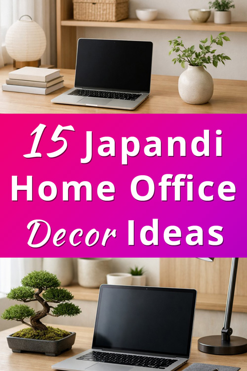 Japandi Home Office Decor Ideas