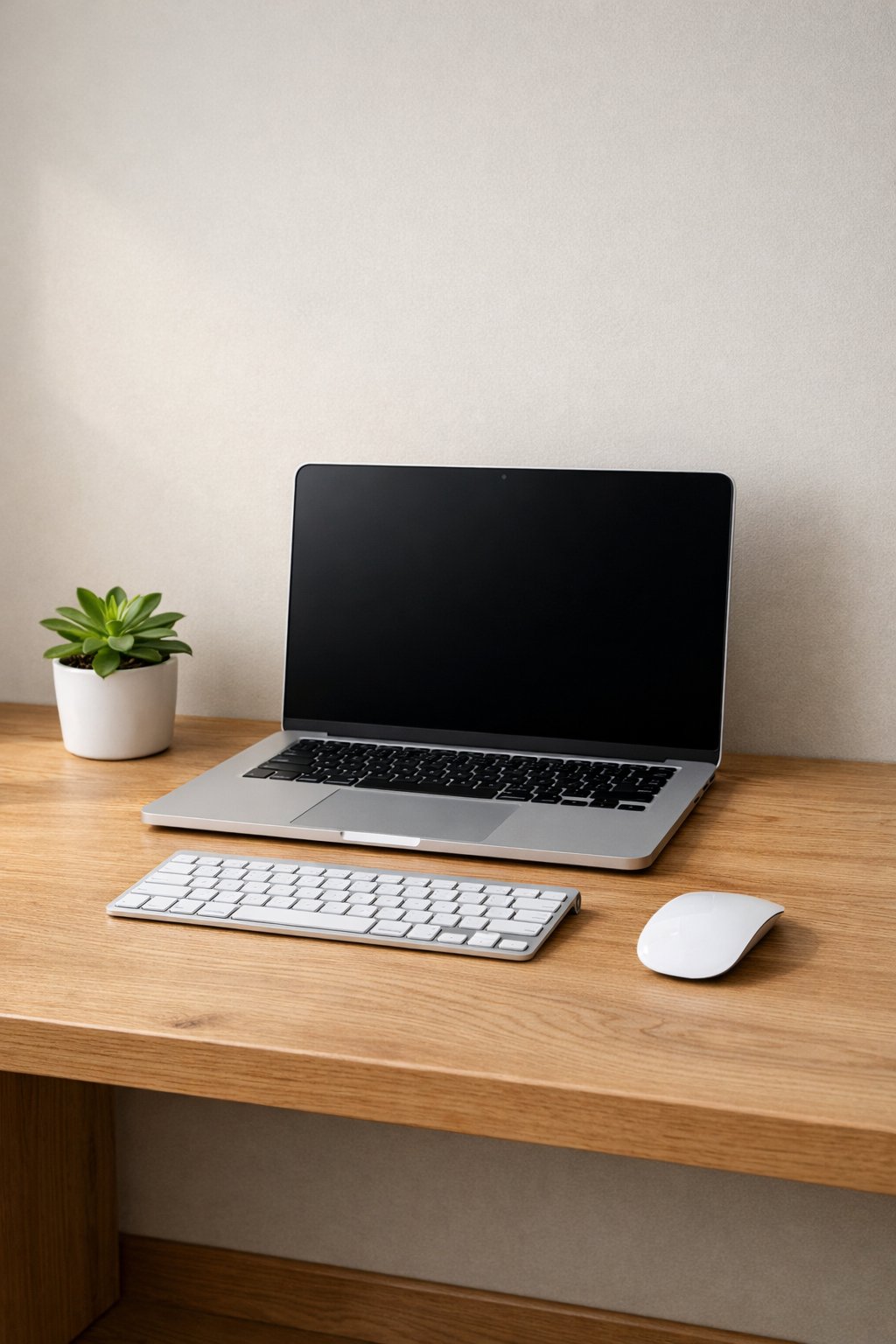 Minimalist Office Design Decor Idea 2 Streamlined Desk Setup