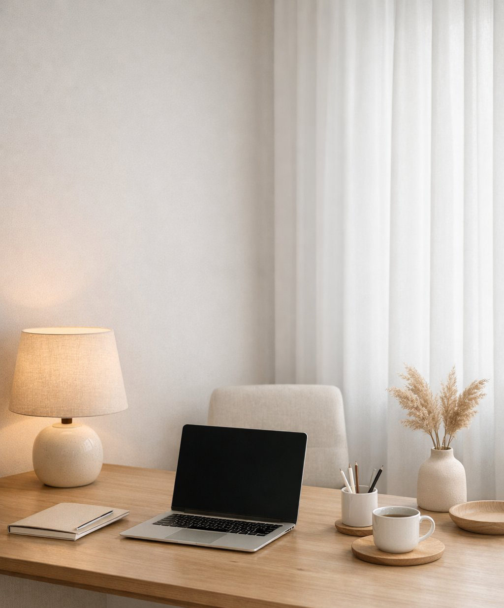 Minimalist Office Design Decor Idea 4 Soft Diffused Lighting