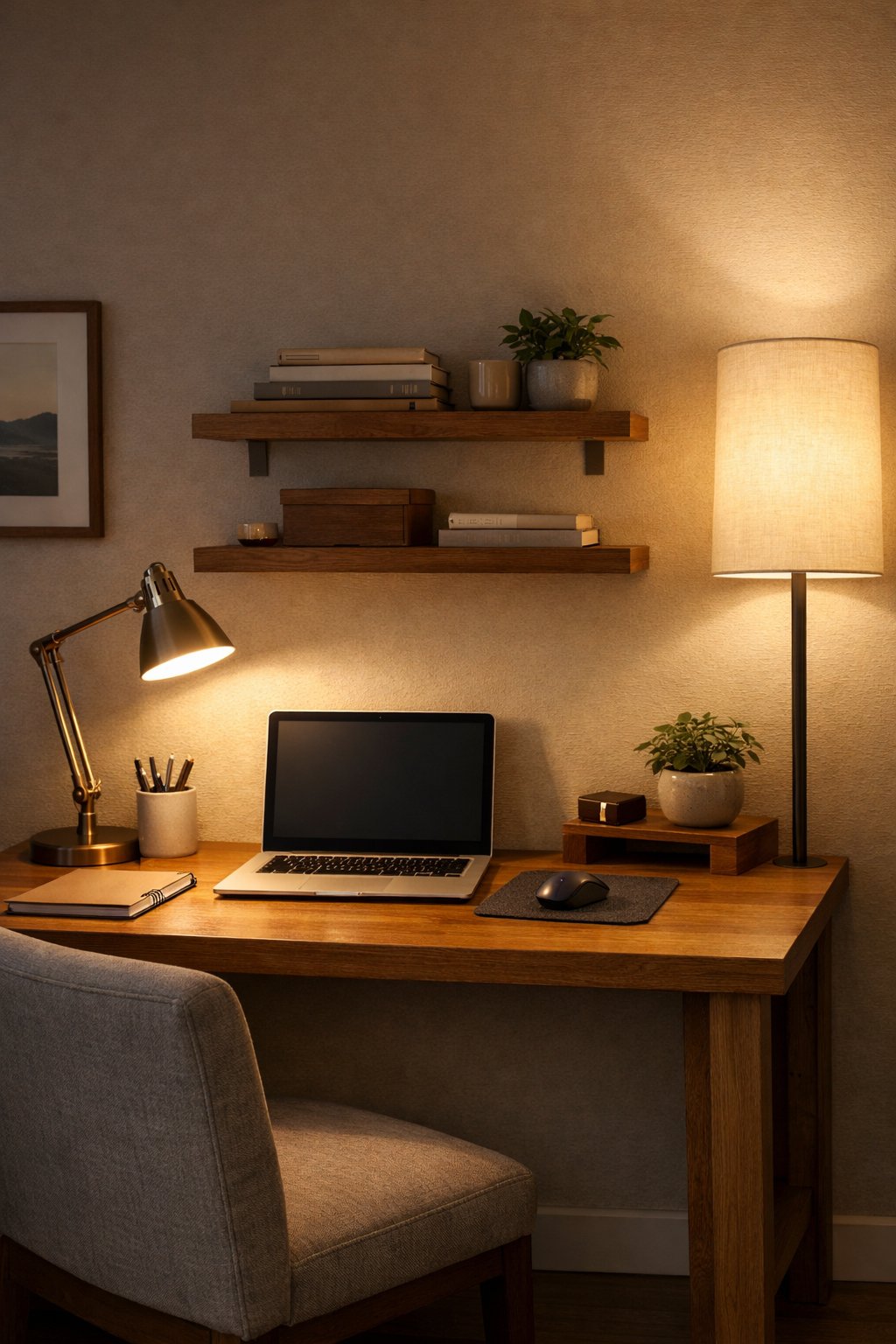 Small Space Home Office decor idea 4