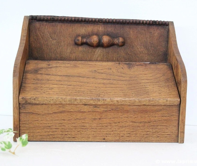 11 Vintage Wood Desk Organizer