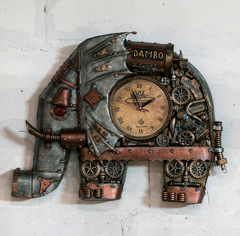 15 Vintage Industrial Decorative Clock