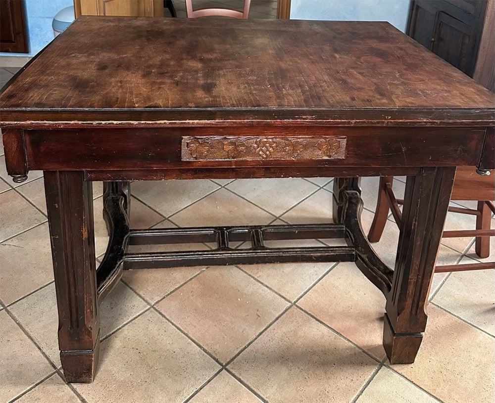 7 Solid Walnut Dining Table With Warm Handmade Feel
