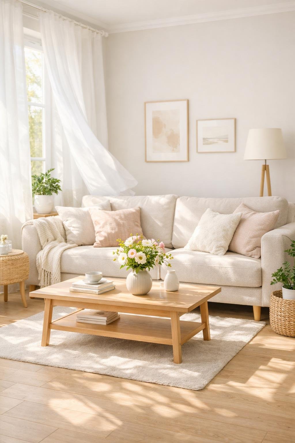 10 Light, Neutral Spring Living Room Refresh Ideas for a Brighter Home ...