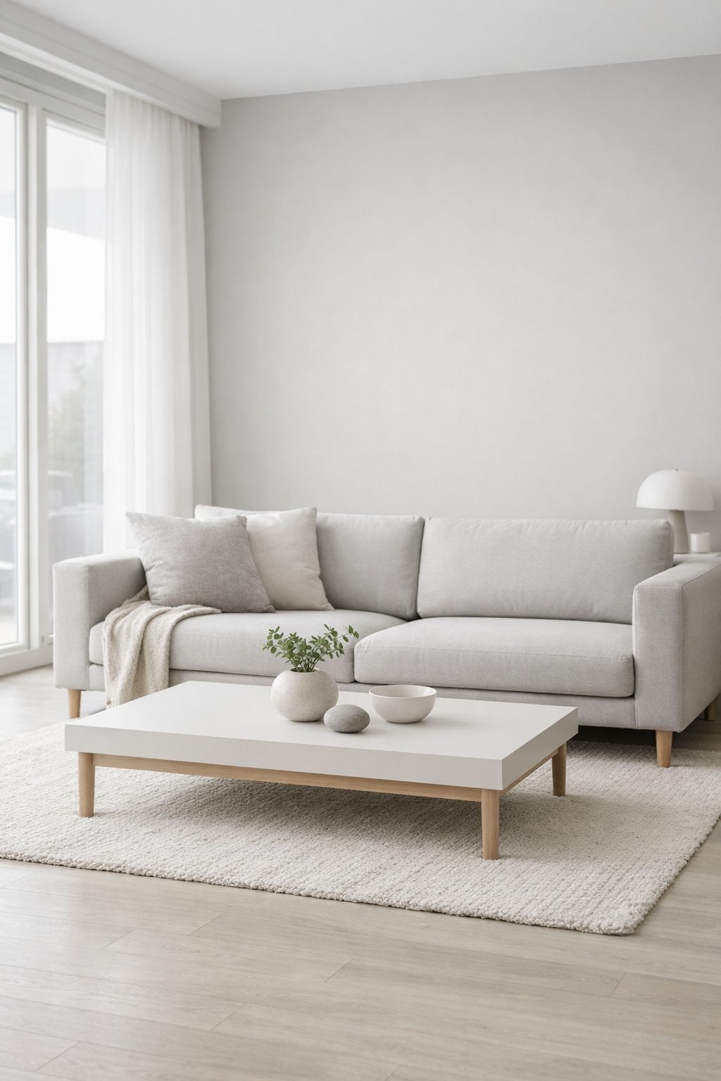 Minimalist Living Room Decor Idea 1 Neutral Color Palette