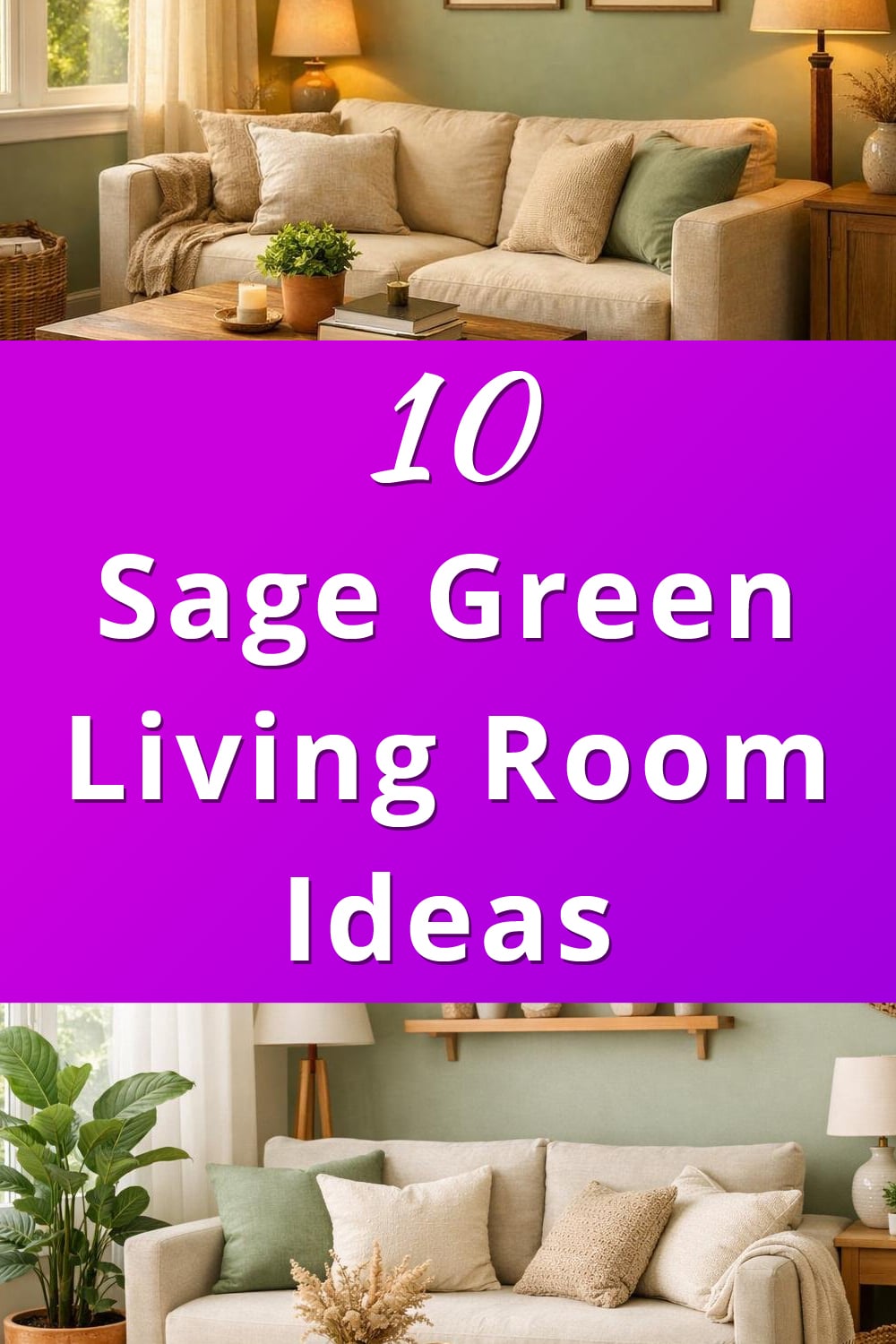 10 Sage Green Living Room Ideas that Really Inspire Me | AZMIND