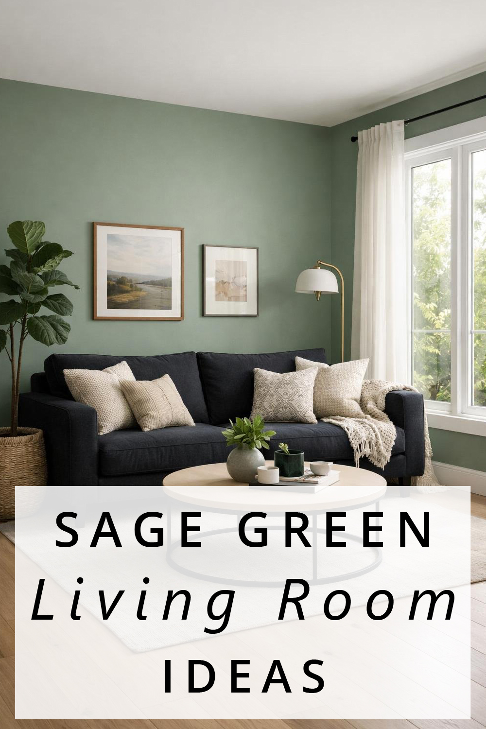 10 Sage Green Living Room Ideas that Really Inspire Me | AZMIND