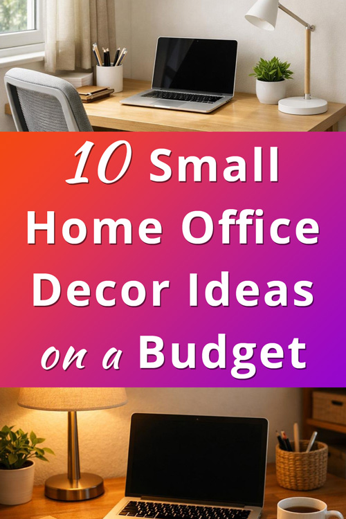 Small Home Office on a Budget decor ideas