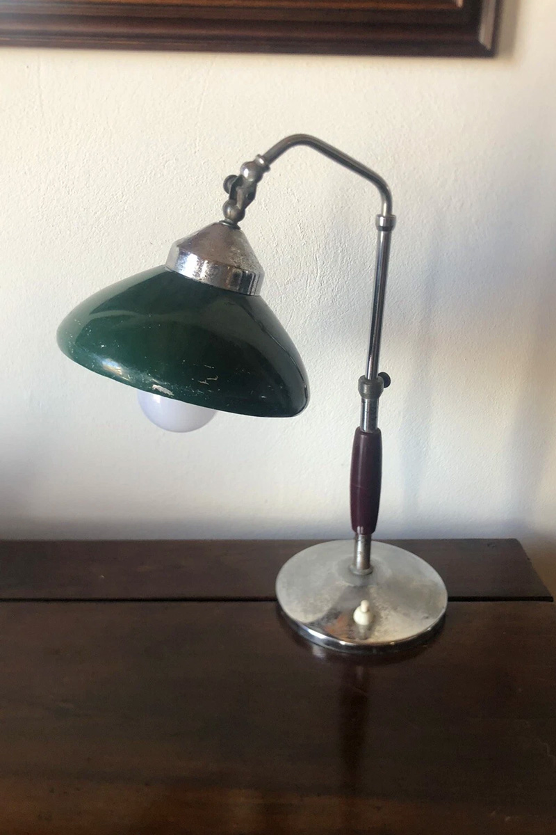 Vintage Green Desk Lamp