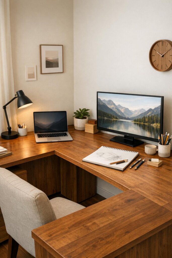 10+ Home Office Corner Desk Ideas You Have to See | AZMIND