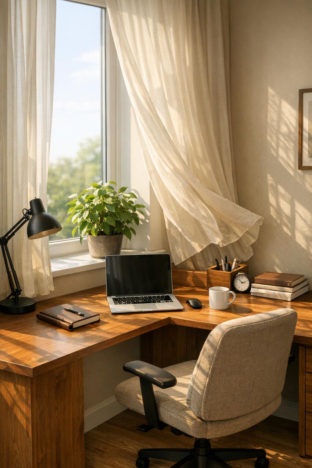 5 Corner Desk With a Window View