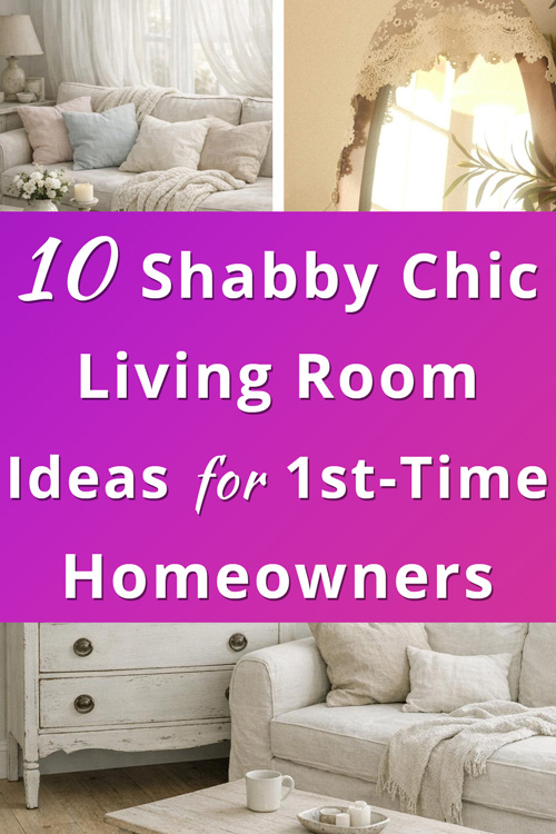 Budget Shabby Chic Living Room Ideas First Time Homeowners