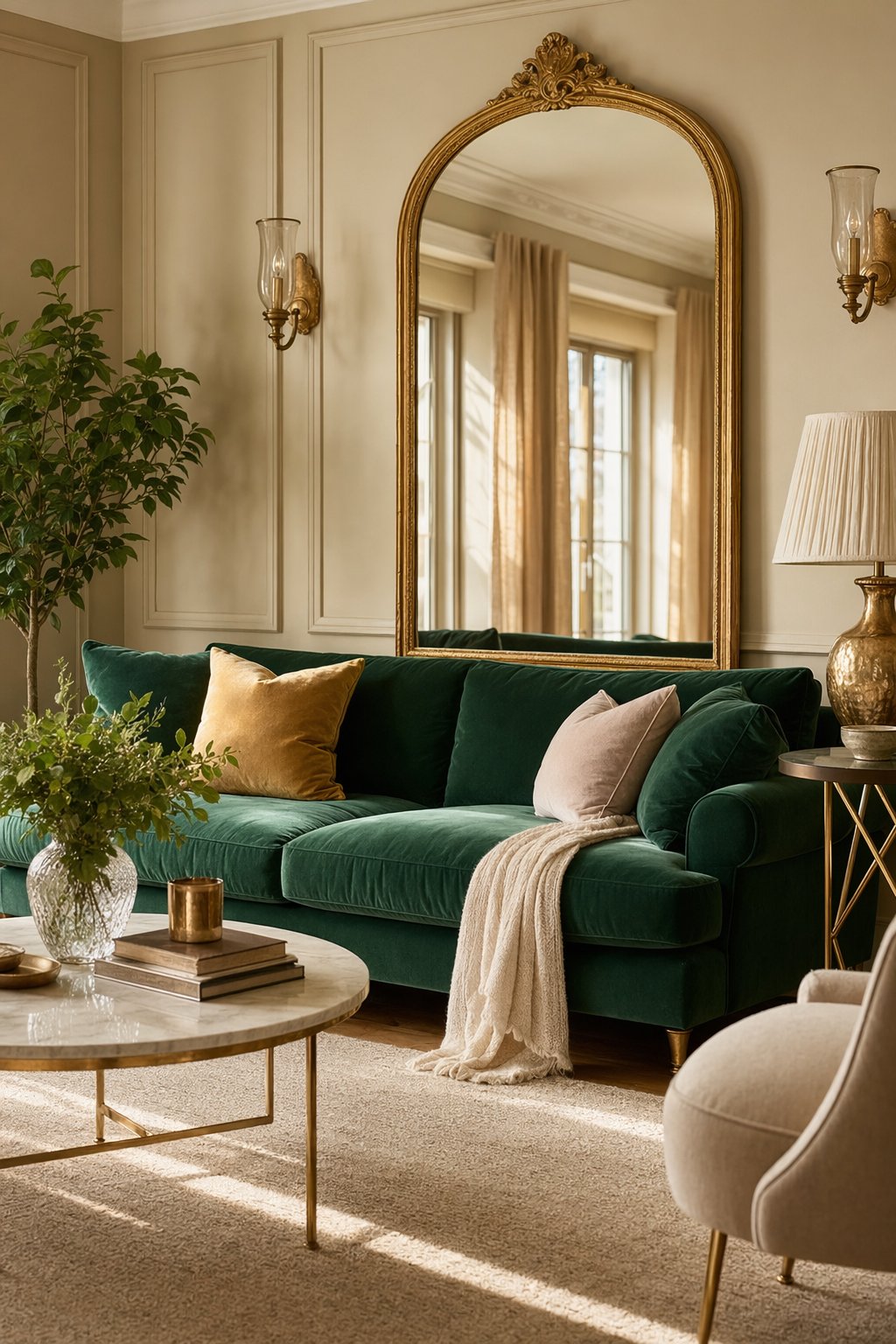 Emerald Green Living Room Idea 3 Gold and Emerald Luxury