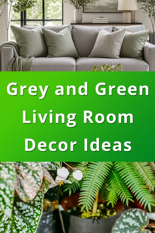 Grey and Green Living Room Decor Ideas