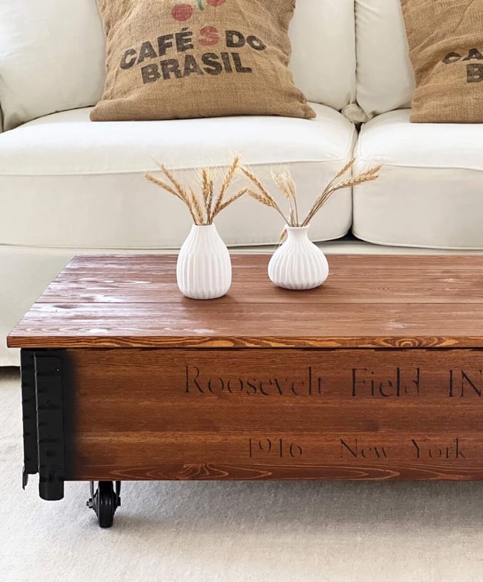 Vintage Trunk Coffee Table