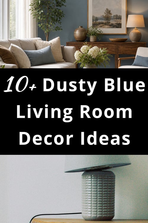 Dusty Blue Living Room Decor Ideas
