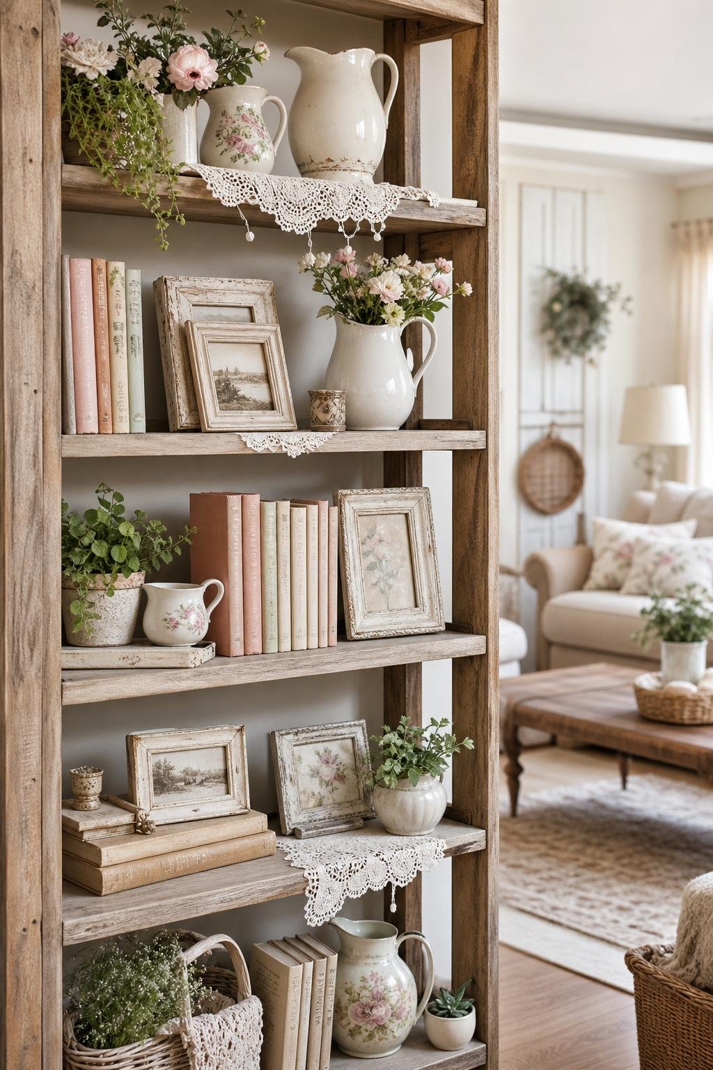 A French Shabby Chic Living Room: 10+ Decor Ideas for a Romantic Vibe ...