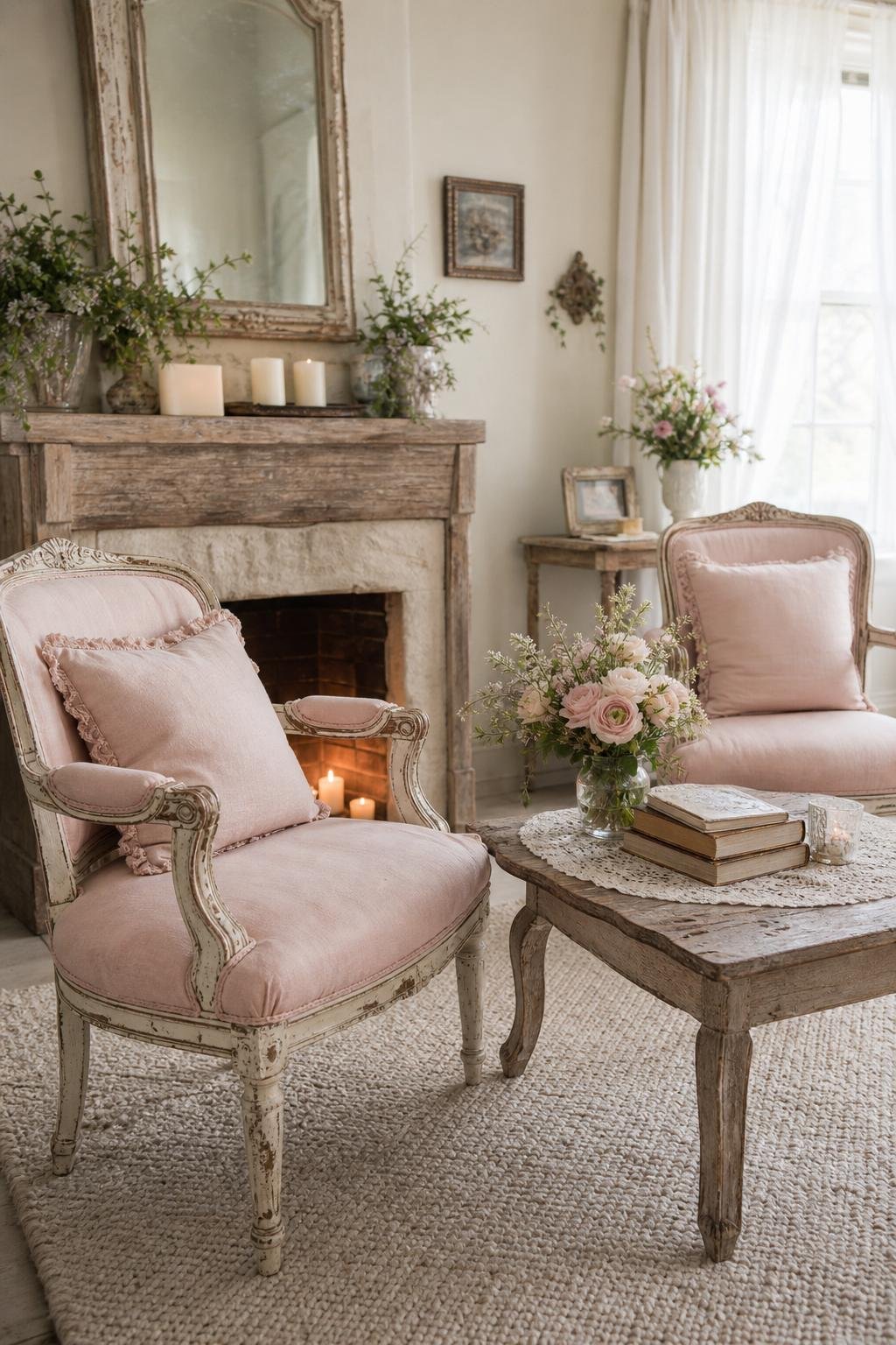 A French Shabby Chic Living Room: 10+ Decor Ideas for a Romantic Vibe ...