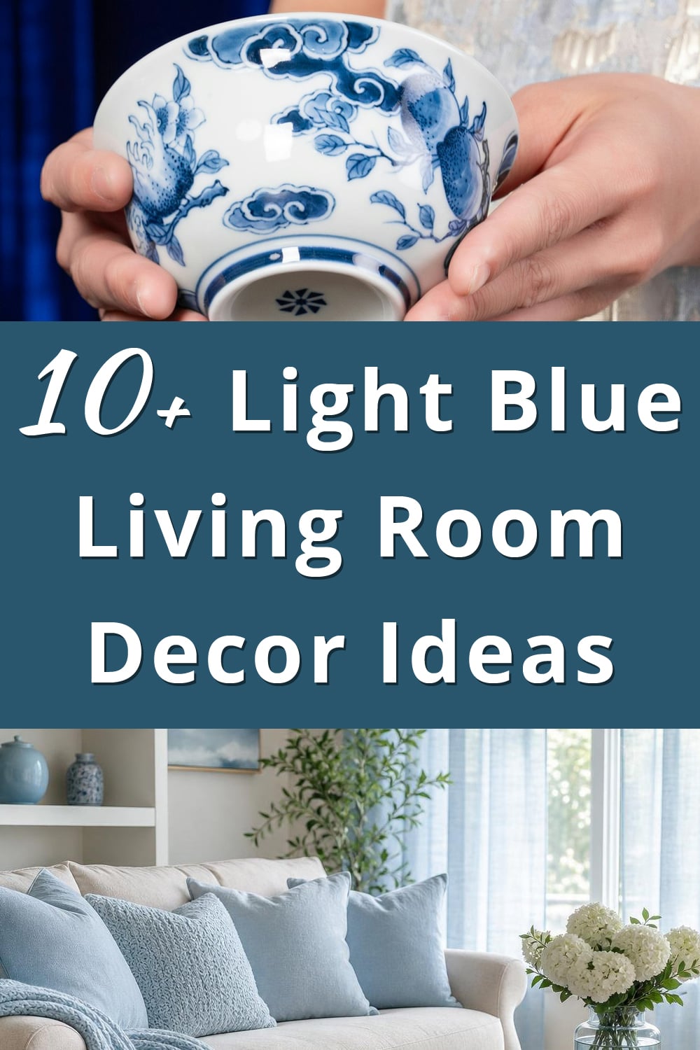 Light Blue Living Room Decor Ideas pin 1