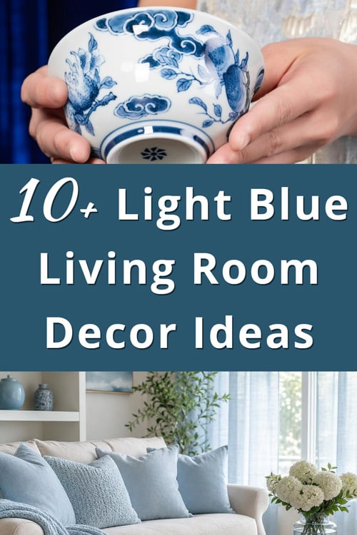 Light Blue Living Room Decor Ideas