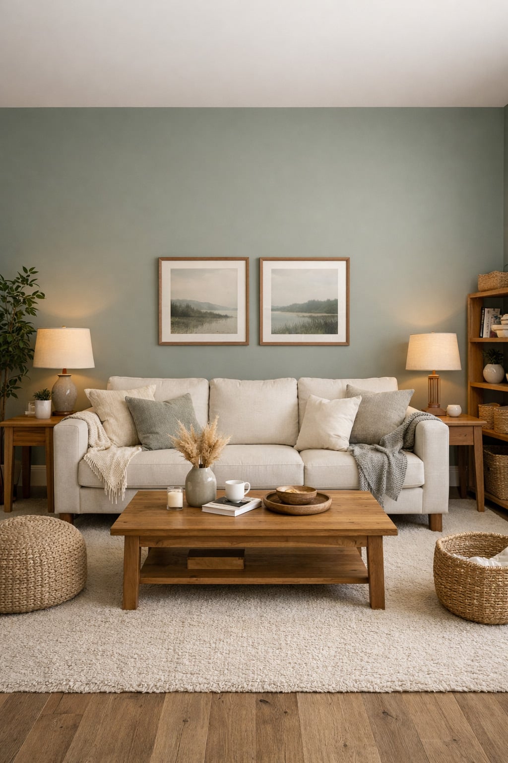 Best Green Paint Colors for Living Rooms 2 Sherwin Williams Evergreen Fog SW 9130