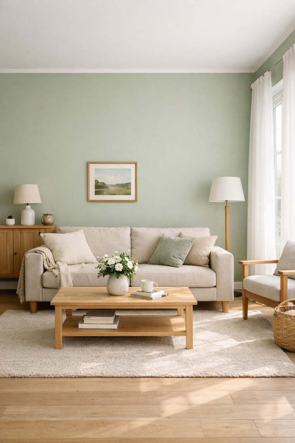 Best Green Paint Colors for Living Rooms 8 Farrow and Ball Vert de Terre No 234