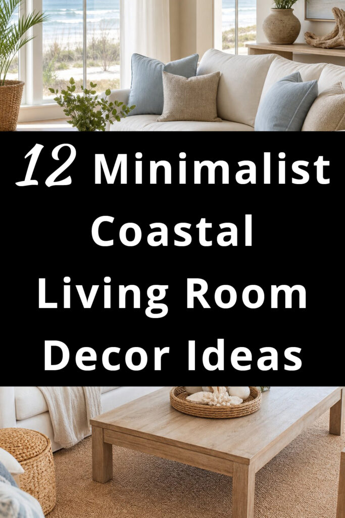 12 Minimalist Coastal Living Room Ideas if You Want Decor that Feels ...
