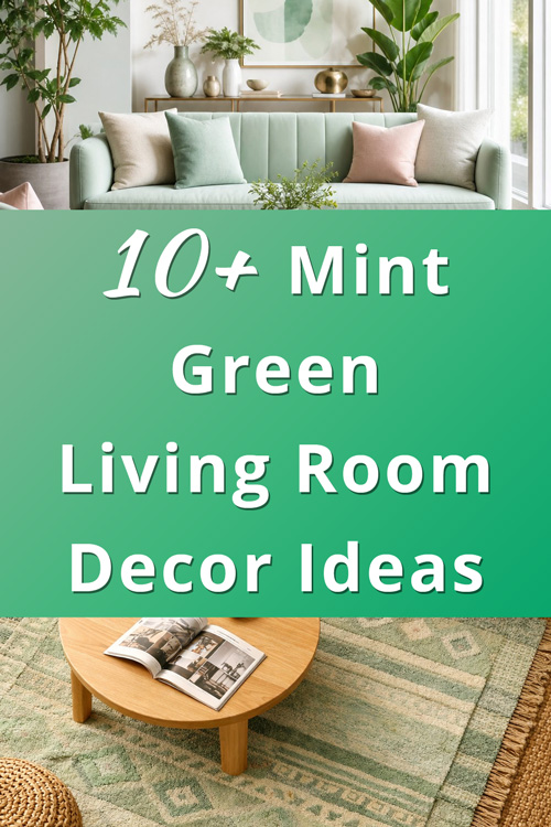 Mint Green Living Room Decor Ideas
