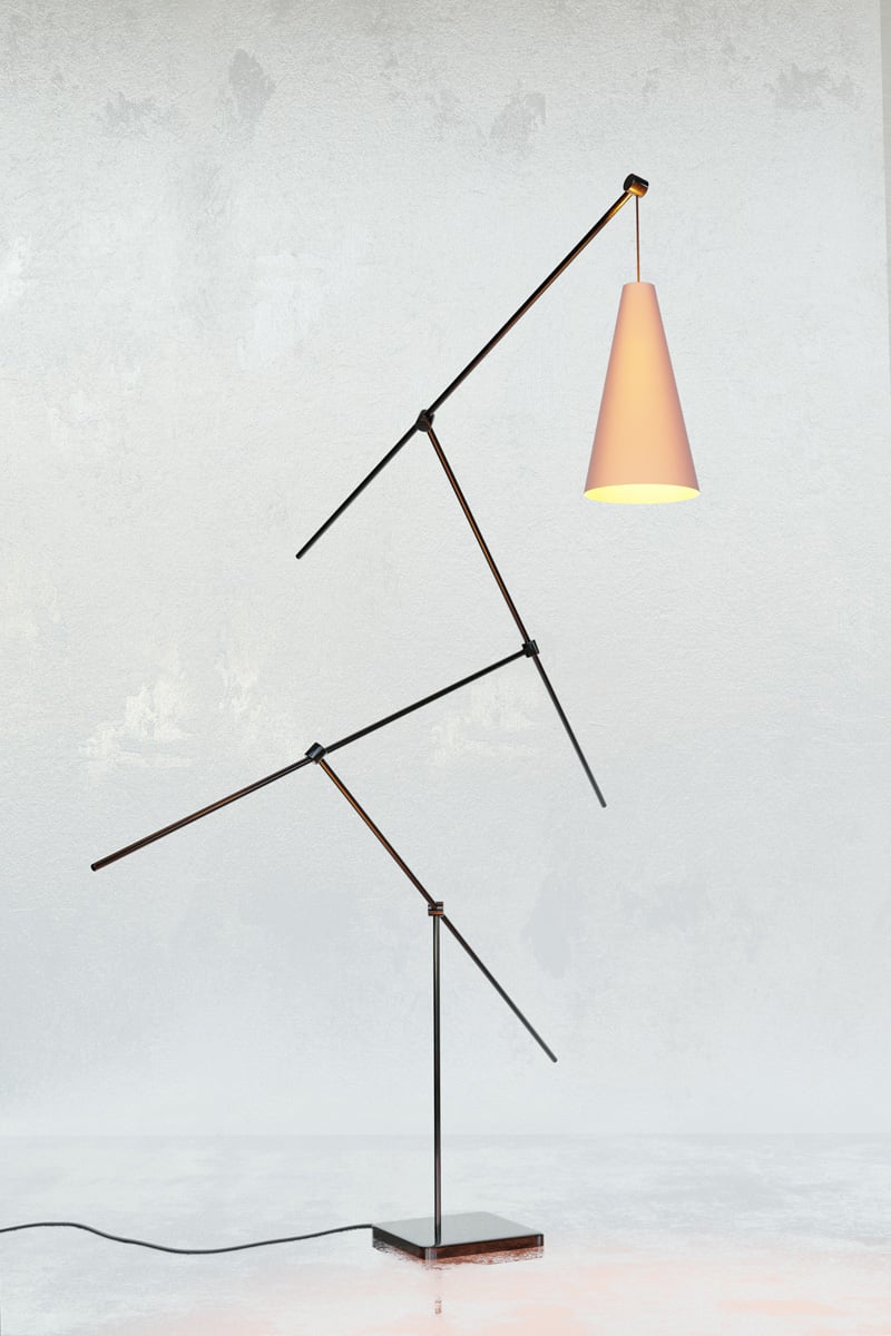 Sculptural Floor Lamp