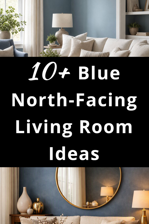 Blue North Facing Living Room Decor Ideas