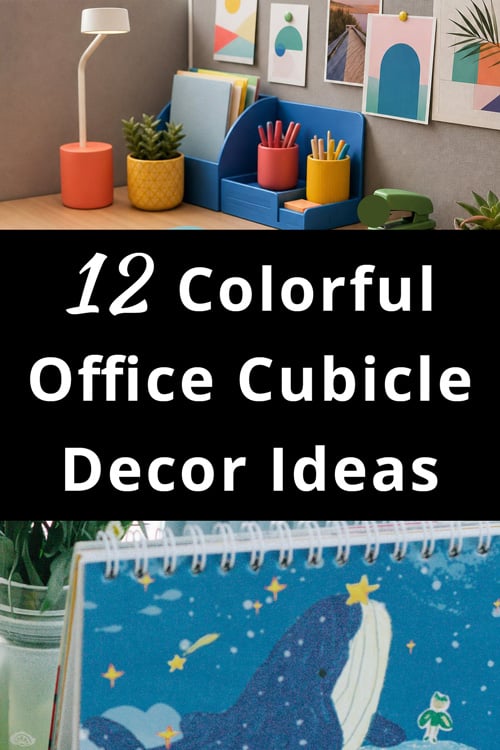 Colorful Office Cubicle Decor Ideas