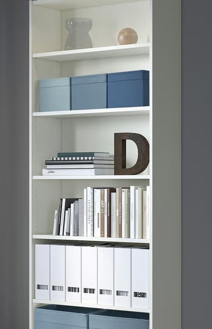 Ikea Droena Blue Storage Boxes