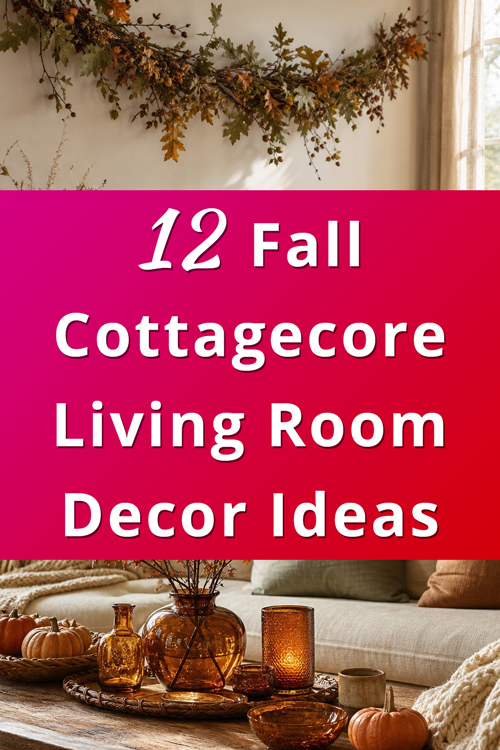 Fall Decor Ideas Cottagecore Living Room