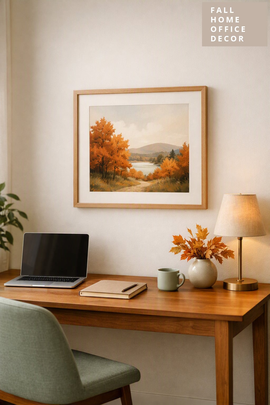 Fall Home Office Decor Idea 7 Autumn Wall Art