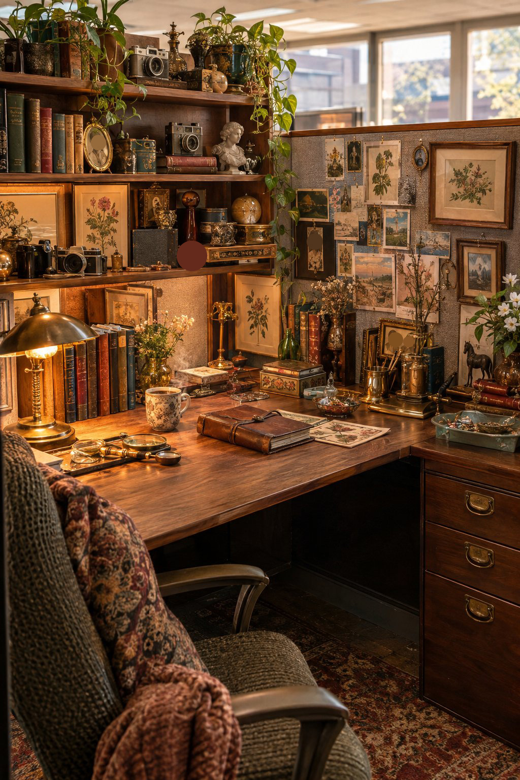 Vintage Office Cubicle Decor Idea 11 Eclectic Collector