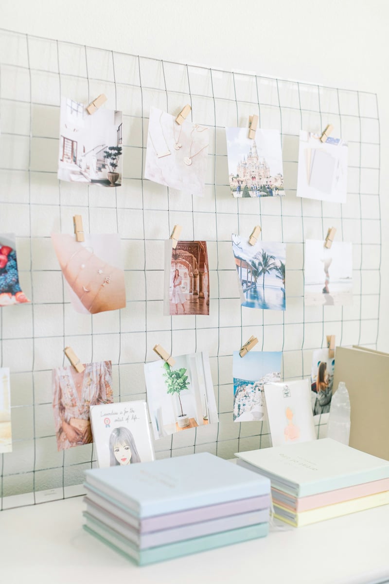 Wall Mounted Photo Grid