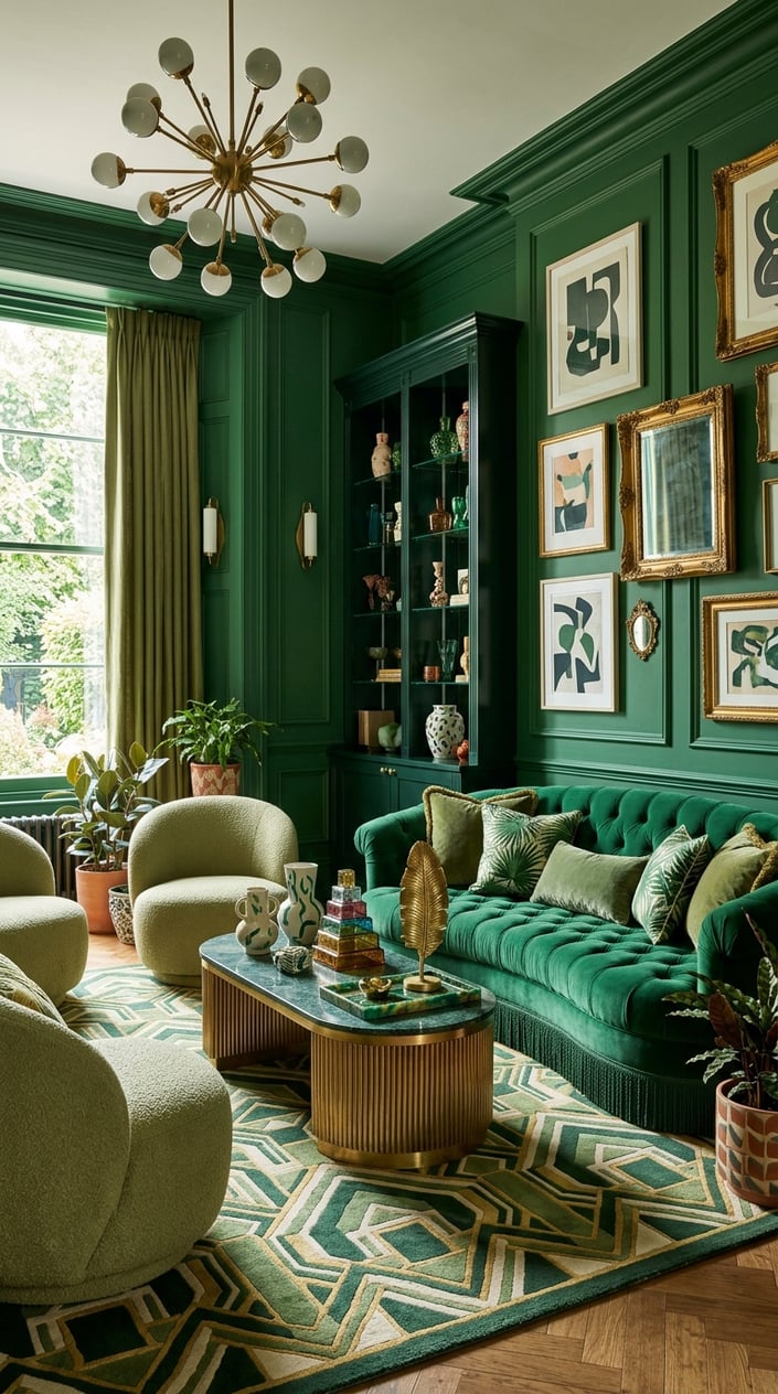 Green Color Scheme Living Room Mistake 10 Trendy but Dated