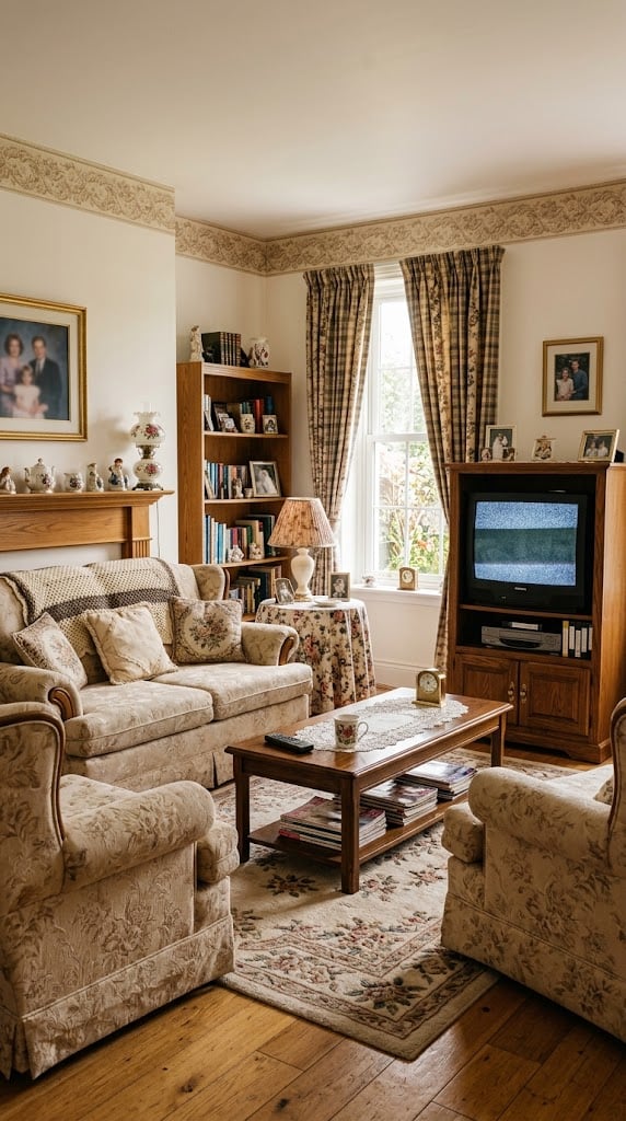 Living Room 9 1990s Wallpaper Borders