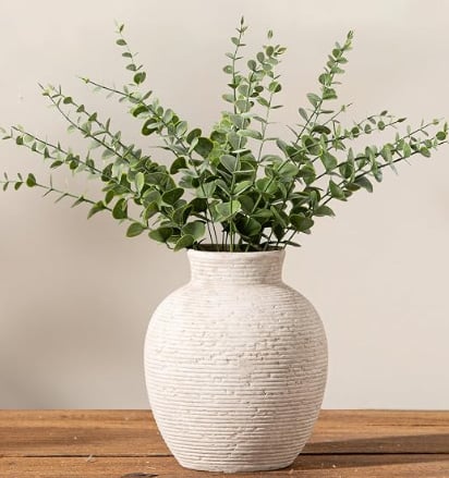 ceramic flower vase for coffee table