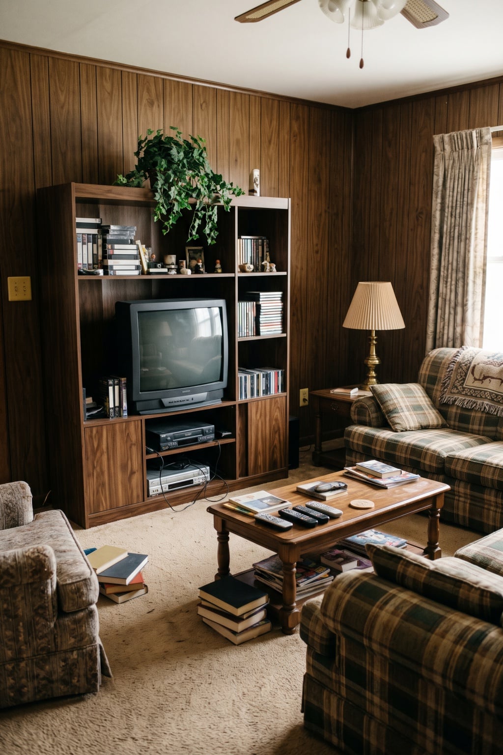 living room early 2000s 1 Wood paneling